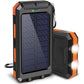 🔋 50% RABATT! ⚡ Tragbare Solar-Powerbank – Doppel-LED & Solarladung ✨