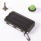 🔋 50% RABATT! ⚡ Tragbare Solar-Powerbank – Doppel-LED & Solarladung ✨