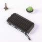 🔋 50% RABATT! ⚡ Tragbare Solar-Powerbank – Doppel-LED & Solarladung ✨
