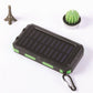 🔋 50% RABATT! ⚡ Tragbare Solar-Powerbank – Doppel-LED & Solarladung ✨