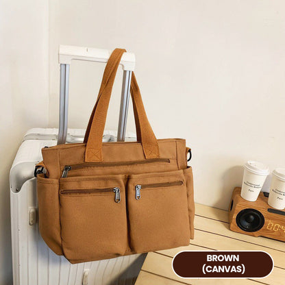 👜 50% RABATT! 🤎 Elegante Schultertasche im Vintage-Stil – Uni, Praktisch & Stilvoll für den Alltag ✨
