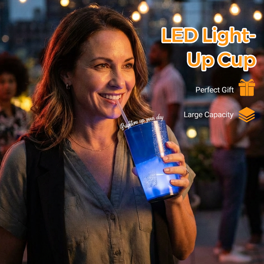 🥤 50% RABATT! ✨ Wasseraktivierter LED-Leuchtbecher – Magisches Lichterlebnis, Batteriefrei & Ideal für Partys 🎉