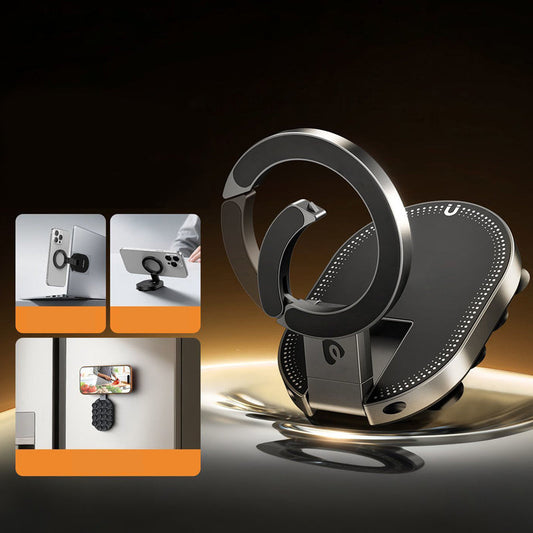 🚗 50% RABATT! 📱 Magnetischer & Saugnapf Universal-Halter fürs Auto – 360° Rotation, Starker Halt & Einhandbedienung 🧲