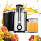 🍊 60% RABATT! ⚡ Schneller Elektrischer Entsafter für den Hausgebrauch – Automatische Saftgewinnung, Kraftvoller Motor & Leichte Reinigung 🥤