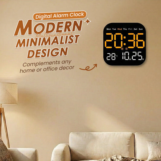 ⏰ 50% RABATT! 📱 Multifunktionaler Digitalwecker für Zuhause & Büro – Großes Display, USB-Ladefunktion & Einstellbare Helligkeit 🛏️