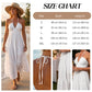 👗 60% RABATT! 🌞 Halsfreies, Rückenfreies Layering-Maxikleid – Bohemian Chic, Fließend & Perfekt für Den Frühling ☀️