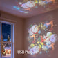 🌌 50% RABATT! 🐠 Rotierender LED-Ozean-Projektor – Dynamische Unterwasser-Lichtshow – Einstellbare Helligkeit – perfekt für Entspannung, Kinderzimmer oder Partys ✨🌊