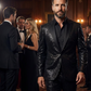🕴️ 60% RABATT! ✨ Schwarzer Herren-Smoking mit Glitzer – Taillierte Passform, Funkelndes Design & Perfekt für Galas 🎩