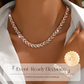 💎 60% RABATT! ✨ Verstellbares Halsketten- & Armband-Set im Blatt-Design mit Strasssteinen – Funkelnde Details, Elegantes Geschenkset & Zeitloser Schmuck 🍃