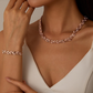 💎 60% RABATT! ✨ Verstellbares Halsketten- & Armband-Set im Blatt-Design mit Strasssteinen – Elegant, Funkelnd & Perfekt für Besondere Anlässe 🍃