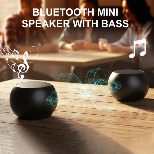 🎵 50% RABATT! 🔊 Bluetooth-Mini-Lautsprecher mit Bass – Kompaktes Design, Kraftvoller Klang & Kabellos 📱