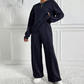👚 50% RABATT! 🩳 Gemütlicher Damen-Zweiteiler: Langarm-Sweatshirt & Hose – Kuscheliges Fleece, Relaxed Fit & Lounge-Style 😴