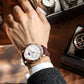 ⌚ JETZT 60% RABATT! ⚙️ Multifunktionale wasserdichte Leucht-Quarzuhr für Herren – Chronograph, Datumsanzeige & Edelstahlgehäuse 💧