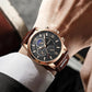 ⌚ JETZT 60% RABATT! ⚙️ Multifunktionale wasserdichte Leucht-Quarzuhr für Herren – Chronograph, Datumsanzeige & Edelstahlgehäuse 💧