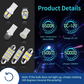 🚗 50% RABATT! 💡 42-teiliges Superhelles LED Auto-Innenraumbeleuchtungs-Set – Plug & Play, 6000K Kaltweiß & Universelle Passform ✨