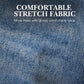 👖 50% RABATT! 🔥 Damenjeans mit Hoher Taille & Geradem Bein aus Stretchmaterial – Figurbetont, Bequem & Vielseitiger Alltagslook 💙