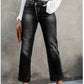 👖 50% RABATT! 🔥 Damenjeans mit Hoher Taille & Geradem Bein aus Stretchmaterial – Figurbetont, Bequem & Vielseitiger Alltagslook 💙