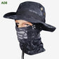 🧢 50% RABATT! 🎣 2-in-1 Camouflage-Angelhut mit Abnehmbarer Maske – UPF 50+ Sonnenschutz, Atmungsaktiv & Insektenschutz 🛡️