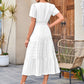 👗 50% RABATT! 🌿 Damen Lässiges Maxikleid aus 100% Baumwolle – Sommerleicht, Figurbetont & Pflegeleicht für Strand & Brunch ☀️