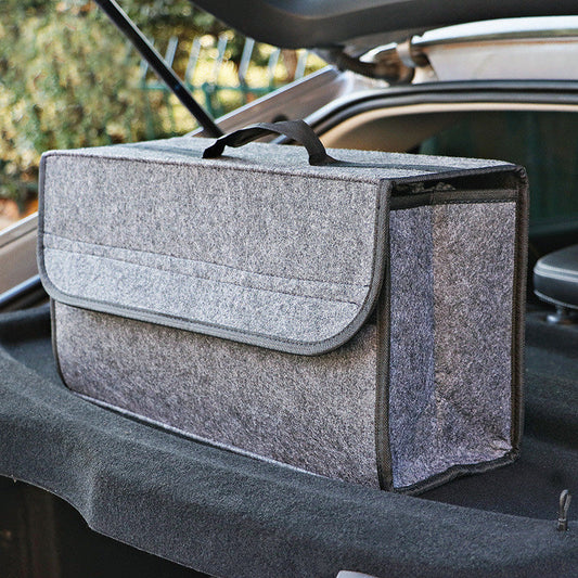🚗 50% RABATT! 📦 Faltbarer Kofferraum-Organizer – Praktisch & platzsparend ✨