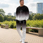 👕 60% RABATT! 🏃 Herren-Trainingsanzug – Farbverlauf-Design, Weich & Atmungsaktiv für Sport & Freizeit 🌬️