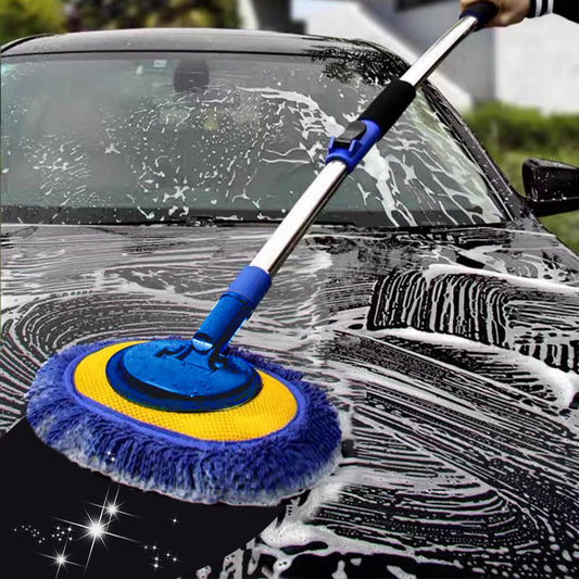 🧼 50% RABATT! 🚗 Teleskop-Autowischmopp – Mit langem Stiel & aus Aluminium – Waschen Sie das Autodach im Stehen – kein Bücken mehr! Perfekt für Lkw, SUVs und alle Fahrzeuge ✨