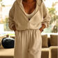 👚 60% RABATT! 💎 Bequemer Casual Jumpsuit mit Kapuze – Reine Baumwolle, Weite Beine & Praktische Taschen 🌿