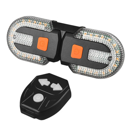 🚴 50% RABATT! ⚡ Kabelloses Fahrrad-Rücklicht mit Fernbedienung – Automatischer Bremssensor, 30+ Lichtmodi & USB-Aufladung 🔦