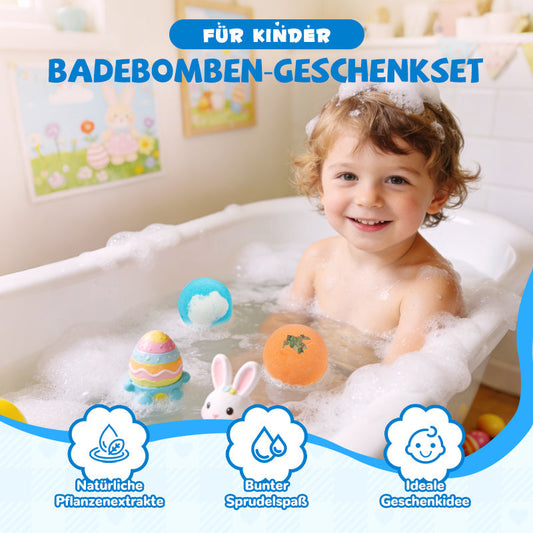 🛁 50% RABATT! 🌊 12-teiliges Badebomben Ozean-Motiv Set – Sprudelndes Badevergnügen mit Meeresduft, Pflegendes Öl & Plastikfrei 🎁