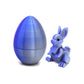 🐰 60% RABATT! 🥚 3D-gedrucktes Osterei mit Beweglichem Hasen – Poseierbarer Hase, Hohles Design & Sammlerstück 🐣