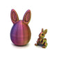 🐰 60% RABATT! 🥚 3D-gedrucktes Osterei mit Beweglichem Hasen – Poseierbarer Hase, Hohles Design & Sammlerstück 🐣