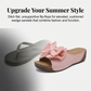 👡 60% RABATT! 🎀 Damen-Bowknot Zehenfreie Keilabsatz-Sandalen – Stilvoll, Bequem & Perfekt für Sommer & Feste 🌸