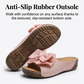 👡 60% RABATT! 🎀 Damen-Bowknot Zehenfreie Keilabsatz-Sandalen – Stilvoll, Bequem & Perfekt für Sommer & Feste 🌸