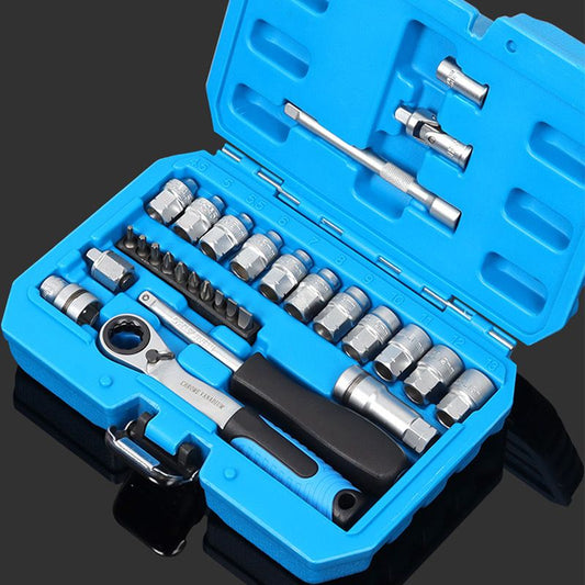 🔧 50% RABATT! 💪 17/29-teiliges Ratschen-Steckschlüssel-Set – Kompakt, vielseitig & robust – Ideal für Heimwerker & professionelle Anwendungen 🛠️