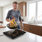 🍳 60% RABATT! ⚡ Hochleistungs-Induktionsherd mit 2200 W – Touch-Bedienung, Automatische Abschaltung & Kindersicherung 🔥