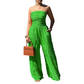 👗 60% RABATT! 🔥 Trägerloser Jumpsuit mit Knitter-Optik – Elegant, Bequem & Figurumspielend für Einen Stilvollen Auftritt 💃
