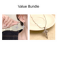 💎 50% RABATT! ✨ Funkelnde Kreuz-Anhänger-Ohrringe & Halskette Set – Elegantes Design, Glänzendes Finish & Perfekt als Geschenk 🎁