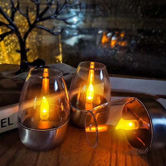 🕯️ KAUFE 2, ERHALTE 1 GRATIS! ☀️ Solar-Kerzenlicht für Draußen – Wetterfest, Stimmungsvoll & Perfekt für Garten & Terrasse 🌿