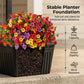 🌺 50% RABATT! ☀️ Solar-Blumentopfleuchte 2-in-1 – Warmweißes Vintage-Licht & Pflanzgefäß – IP65 wetterfest – Ideal für Garten & Terrasse 🌿