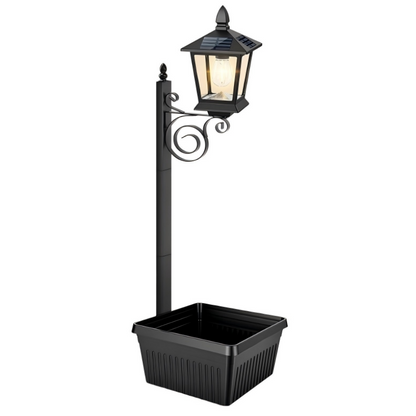 🌺 50% RABATT! ☀️ Solar-Blumentopfleuchte 2-in-1 – Warmweißes Vintage-Licht & Pflanzgefäß – IP65 wetterfest – Ideal für Garten & Terrasse 🌿