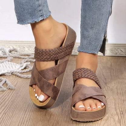 👡 50% RABATT! ✨ Vegane Plateau-Sandalen mit California-Cool – Vegan Society Registriert, Weich Gepolstert & Perfekt Für Einen Bequemen, Stilvollen Auftritt ☀️