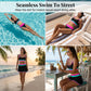 👙 50% RABATT! 🌊 3-teiliges Damen Bikini-Set – Hohe Taille, Color-Block & Zickzack-Design, Perfekt Für Strand & Urlaub 🌸