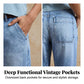 👖 50% RABATT! 🛍️ Damen-Jeans mit hoher Taille und verkürztem Schnitt – Figurumschmeichelnd, retro inspiriert & perfekt für lässige Looks im Frühling und Sommer ✨