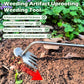 🌿 50% RABATT! 🔨 Robuster Gartenhacken aus Edelstahl – Handgeführtes Unkrautentfernungswerkzeug, Ideal für Bodenlockerung & Wurzelentfernung 🧤