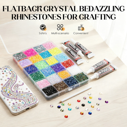 🎨 50% RABATT! 💎 DIY Strassstein-Set – Für Karten, Kleidung & Bastelarbeiten ✨
