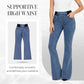 👖 50% RABATT! ✨ High-Waist Jeans – Stretch, Schlagschnitt & figurbetont – Bequem, stilvoll & perfekt für Alltag, Büro oder besondere Anlässe 💃