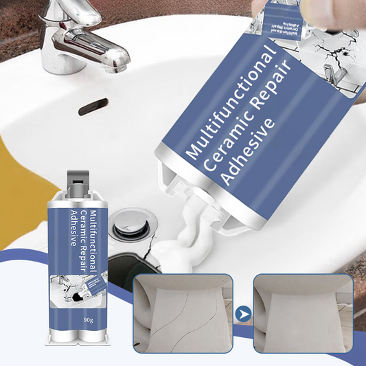 🛠️ KAUFE 1, ERHALTE 1 GRATIS! ⚡ Multifunktionaler Keramik-Reparaturkleber – Hitzebeständig, Unsichtbare Reparatur & Wasserfest Für Langlebige Ergebnisse 🧴