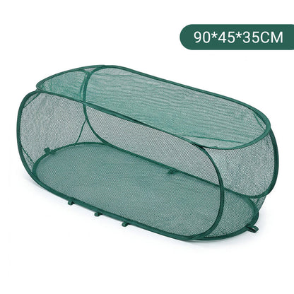 🌱 50% RABATT! ✨ 3-in-1 Pop-Up Pflanzenschutz-Netz – Schützt Vor Insekten, Frost & Sonne, Sofort Aufbaubar & Perfekt Für Garten & Balkon 🌿