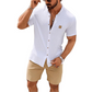 👔 50% RABATT! 🌞 Modernes Stehkragen-Hemd – Atmungsaktives Herren Kurzarmhemd im Relaxed Fit Für Einen Lässigen & Stilvollen Look 👕