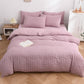 🛏️ 50% RABATT! ✨ Luxuriöses Seersucker-Bettwäsche-Set mit 4 Teilen – Kühl, Stilvoll & Perfekt Für Alle Jahreszeiten 🛌